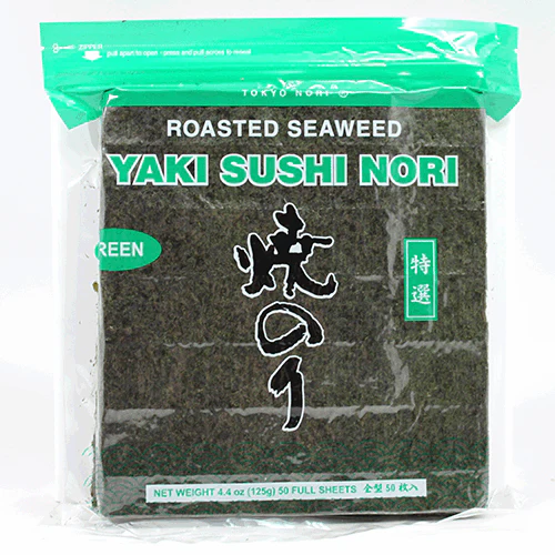 Yaki nori gold box 10/50 sheets full size - box