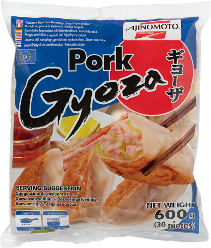 Ajinomoto Pork Gyoza bag 600 g/30 pcs